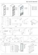 Newport White Kitchen Cabinet Set 10'x15'