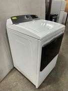 7.4 cu. ft. 240-Volt Smart Capable White Electric Vented Dryer with Hamper Door and Steam, ENERGY ST