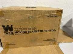72-Inch by 80-Inch Heavy Duty Padded Moving Blankets