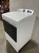7.4 cu. ft. 240-Volt Smart Capable White Electric Vented Dryer with Hamper Door and Steam, ENERGY ST