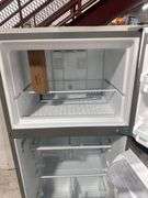 18.2 cu. ft.  Freezer/Refrigerator In Monochromatic Stainless Steel