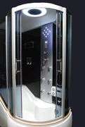 Black Luxury Shower/Tub 32"x60" RHD Jetted, With Many Accessories