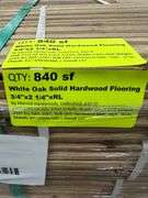 White Oak Solid Hardwood Flooring 3/4"x2 1/4"xRL