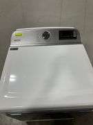 7.4 cu. ft. 240-Volt Smart Capable White Electric Vented Dryer with Hamper Door and Steam, ENERGY ST