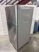18.2 cu. ft.  Freezer/Refrigerator In Monochromatic Stainless Steel