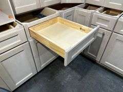 Assembled Sonona Wheat Kitchen Cabinet Set 10'x16'x10'