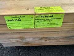 Euro Spruce Dimensional Lumber 2"x6"x92-5/8"-93 3/4"