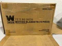 72-Inch by 80-Inch Heavy Duty Padded Moving Blankets
