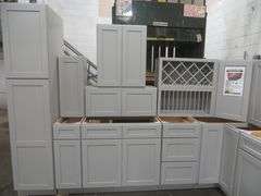 Stone Harbor Gray Kitchen Cabinet Set 12'x15'