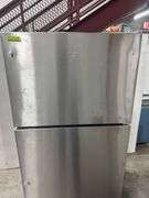 18.2 cu. ft.  Freezer/Refrigerator In Monochromatic Stainless Steel