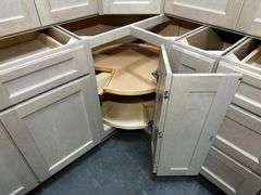 Assembled Sonona Wheat Kitchen Cabinet Set 10'x16'x10'