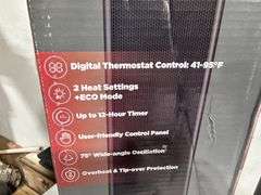 30 in. 1500-Watt Digital Tower Ceramic Heater