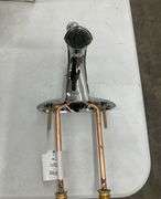 Low Arc Bathroom Faucet Chrome Finish Single Handle