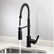 Oil Rubbed Bronze Commercial Style Pull- Down Kitchen Faucet