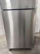 18.2 cu. ft.  Freezer/Refrigerator In Monochromatic Stainless Steel
