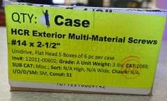 HCR Exterior Multi-Material Screws #14 x 2-1/2"