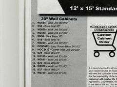 Newport White Kitchen Cabinet Set 12'x15'