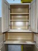 Assembled Sonona Wheat Kitchen Cabinet Set 10'x16'x10'