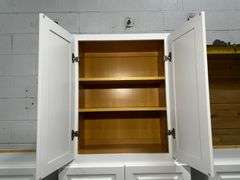 Newport White Kitchen Cabinet Set 12'x15'