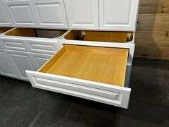 Newport White Kitchen Cabinet Set 12'x15'