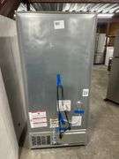 22 cu. ft. Bottom Freezer Refrigerator in Stainless Steel with Spill Guard Glass Shelves