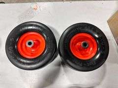 11 x 6 - 5 Flat Free Tires(2x$)