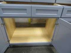 Pacific Gray Kitchen Cabinet Set 12'x12'