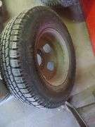 General 235//80R17 On 8-Lug Bud Rim - Lambrecht Auction, Inc.