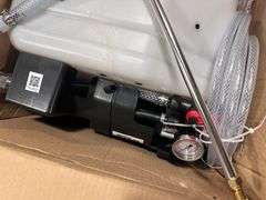 ATV Broadcast and Spot Sprayer with 2-Nozzle Boom-- 16-Gallon Capacity, 2.2 GPM, 12 Volts