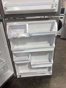 18.2 cu. ft.  Freezer/Refrigerator In Monochromatic Stainless Steel