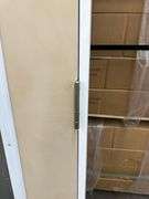 Exterior Full Decorative Glass Fiberglass Door 36"x80" LH