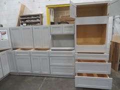 Stone Harbor Gray Kitchen Cabinet Set 12'x15'