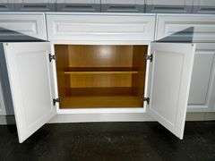 Newport White Kitchen Cabinet Set 12'x15'
