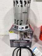 80,000 BTU Convection Portable Propane Outdoor Space Heater with 10 ft. Hose and Regulator