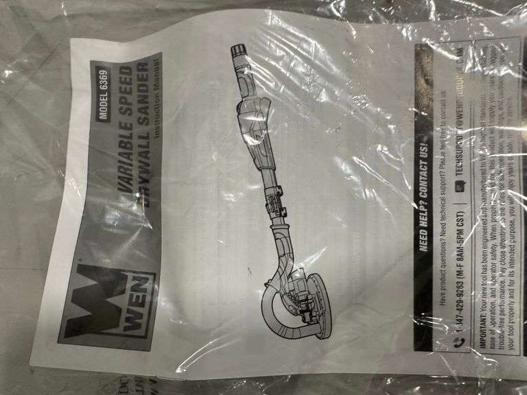 WEN Variable Speed 5-Amp Drywall Sande