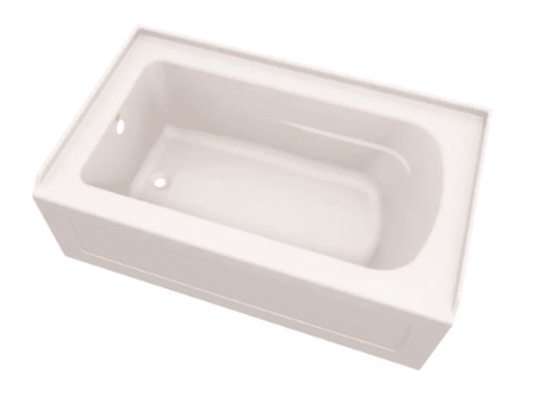 ProFlo "Hillsboro" 60'' x 36'' Soaking Bathtub For Alcove Installation, Biscuit