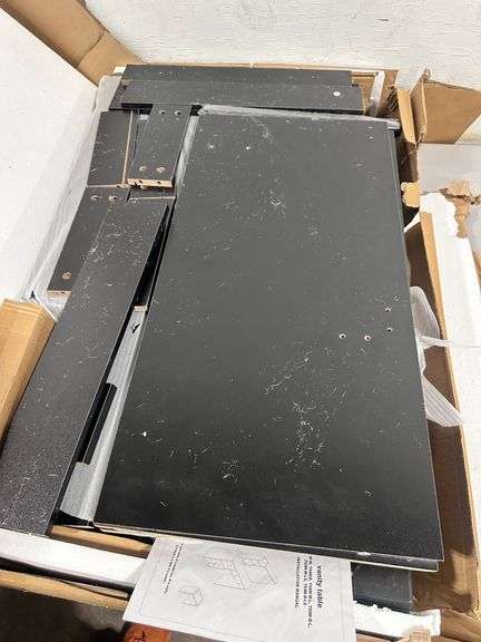 Vanity Table with Lighted Mirror