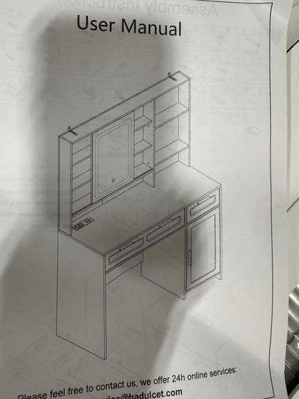 White Computer Desk