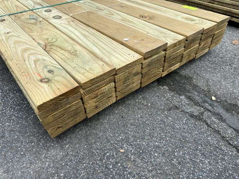 Pressure Treated Decking 5/4"x6"x14'