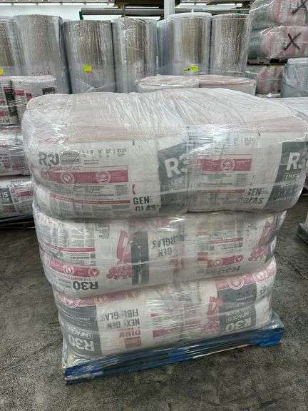 R-30 Unfaced Rolled Fiberglass Insulation
