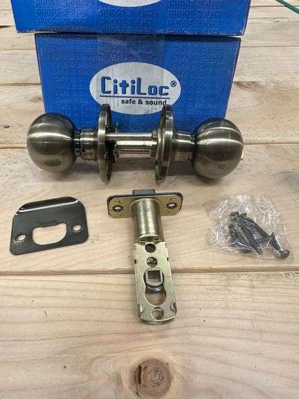 Antique Brass Del Mar Privacy Lock