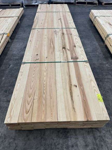 Southern Yellow Pine Hardwood Flooring 3/4"x6"x14'