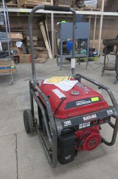 Honda Black Hawk 8750 Generator