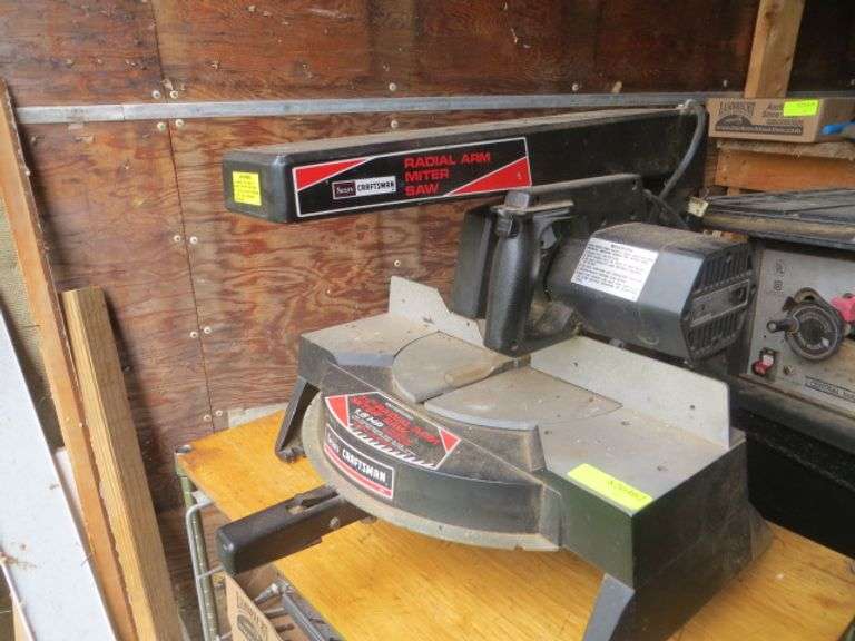 Craftsman 7¼" Radial Arm Saw