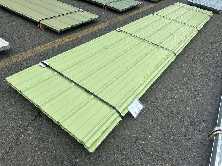 Green Primer Corrugated Metal Panel 3'x16'