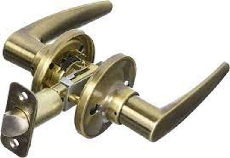 Polished Brass Florence Privacy Lever