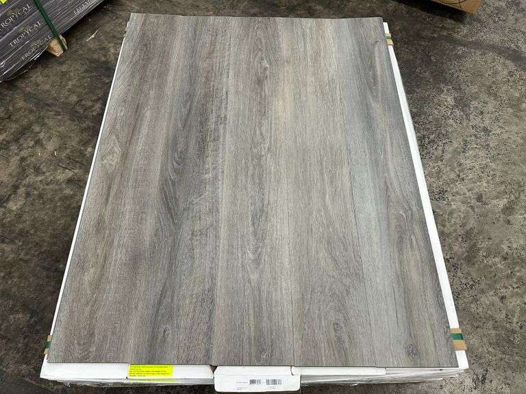 Gray Modern Oak Luxury Vinyl Tile 6mmx7.5"x48"