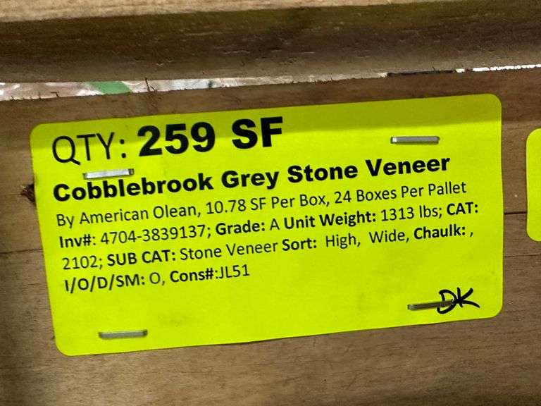 Cobblebrook Gray Stone Veneer