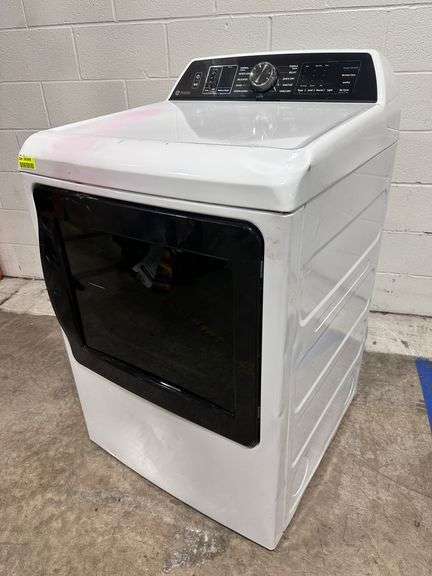 GE Profile™ 7.4 cu. ft. Capacity Smart Aluminized Alloy Drum Electric Dryer  M#PTD70EBST1WS