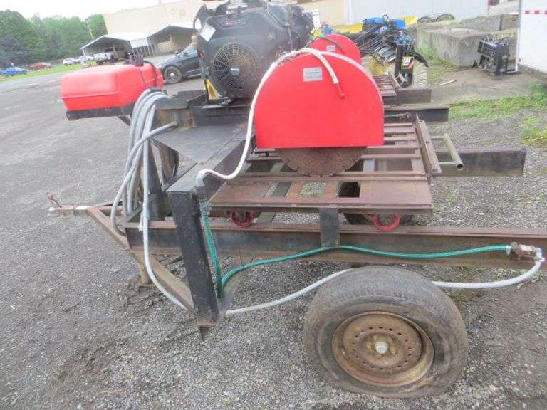 36" Blue Stone Saw 25HP